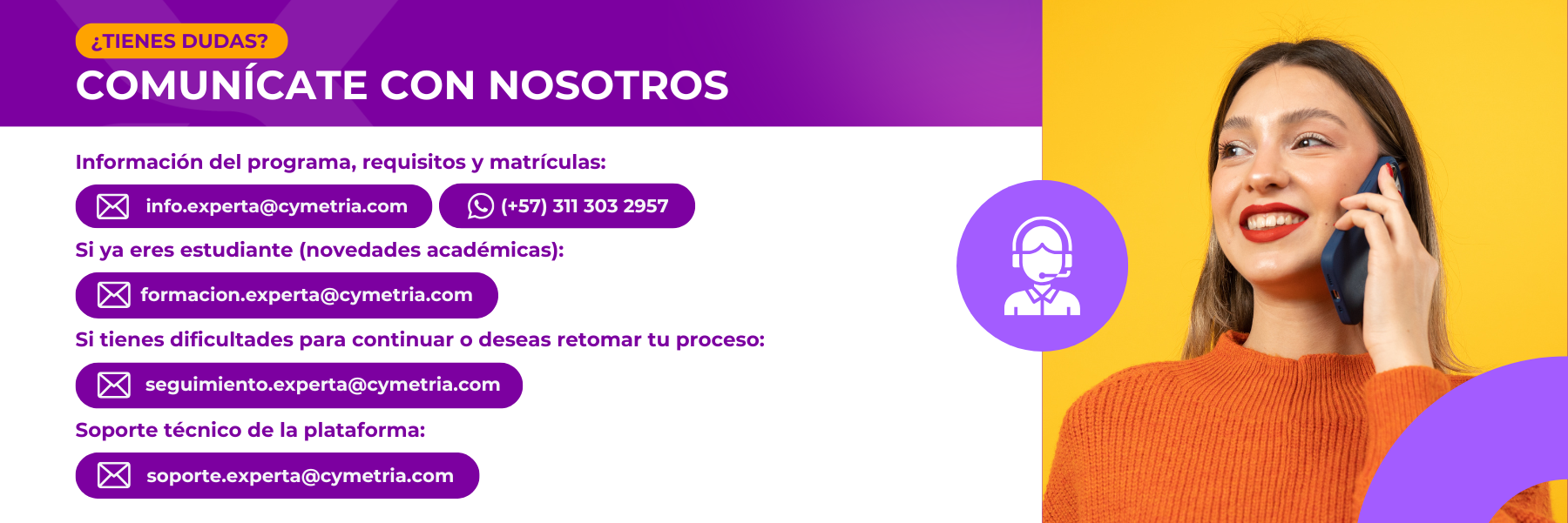 ¿Tienes dudas o necesitas ayuda?